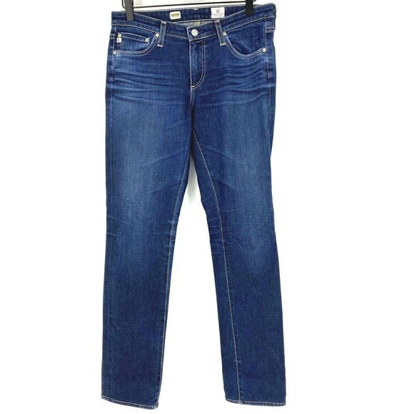AG Adriano Goldschmied Jeans Size 28 Womens 6 Year Premiere Skinny Straight Leg - Picture 1 of 9